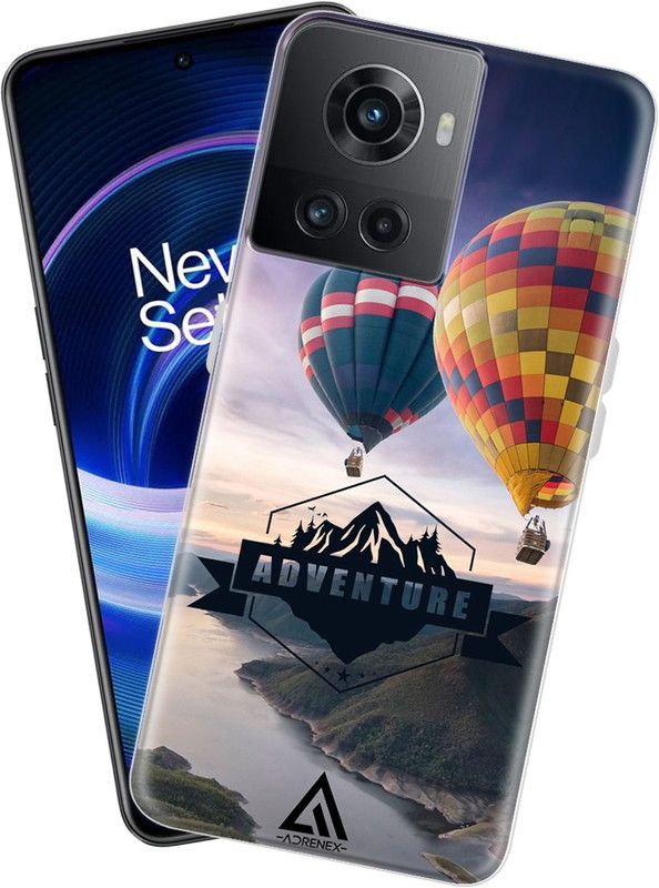 Adrenex Back Cover for OnePlus 10R 5G  (Multicolor, Grip Case, Silicon, Pack of: 1)