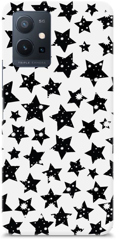Mast Kalandar Back Cover for vivo T1 5G  (Black, White, Hard Case)