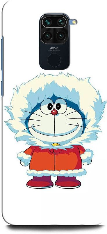 GRAFIQE Back Cover for REDMI Note 9 DORAEMON, NOBITA, CARTOON, FUNNY, CUTE, DORAEMON, DOREMON  (Multicolor, Shock Proof, Pack of: 1)