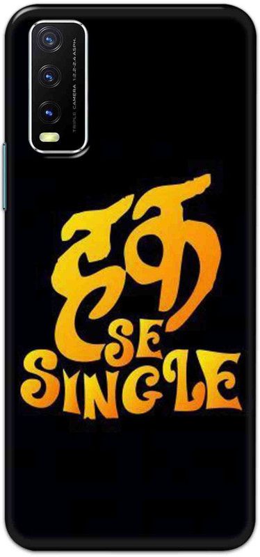 Alve Back Cover for Vivo Y20G  (Black, Pack of: 1)