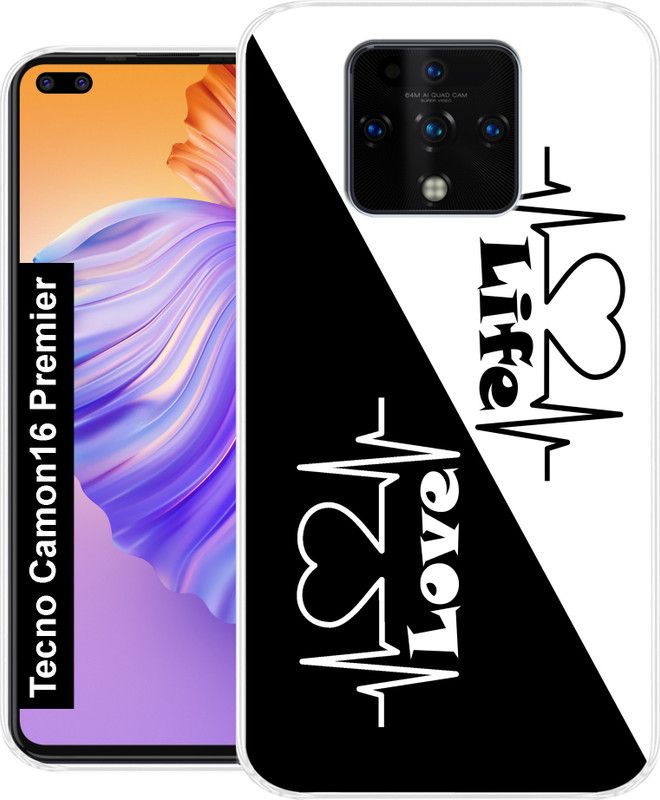 SmartGoldista Back Cover for Tecno Camon 16 Primier  (Multicolor, Grip Case, Silicon)
