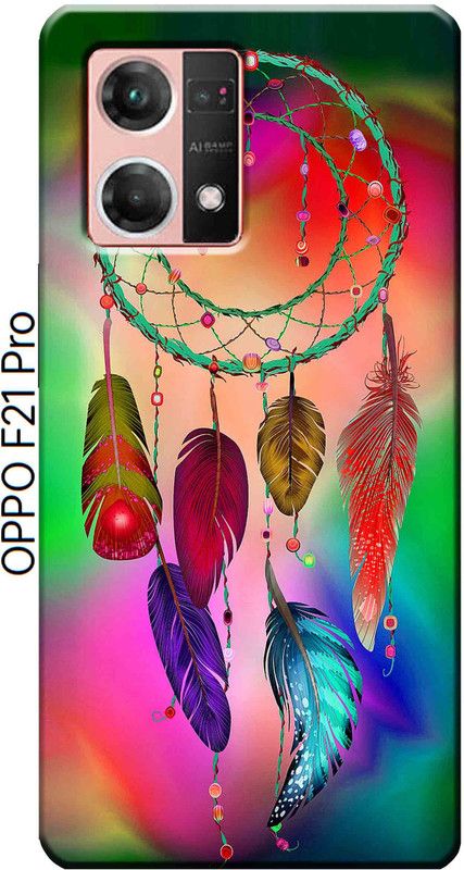TrenoSio Back Cover for Oppo F21 Pro 2816  (Multicolor, Matte Finish, Silicon, Pack of: 1)