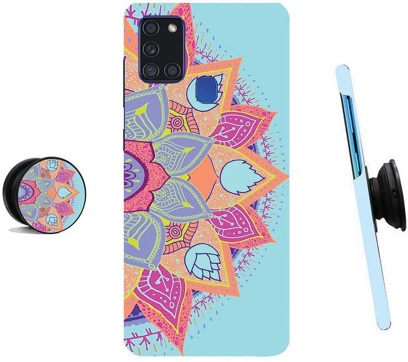 MY SWAG Back Cover for Samsung Galaxy A21s  (Multicolor, Cases with Holder)