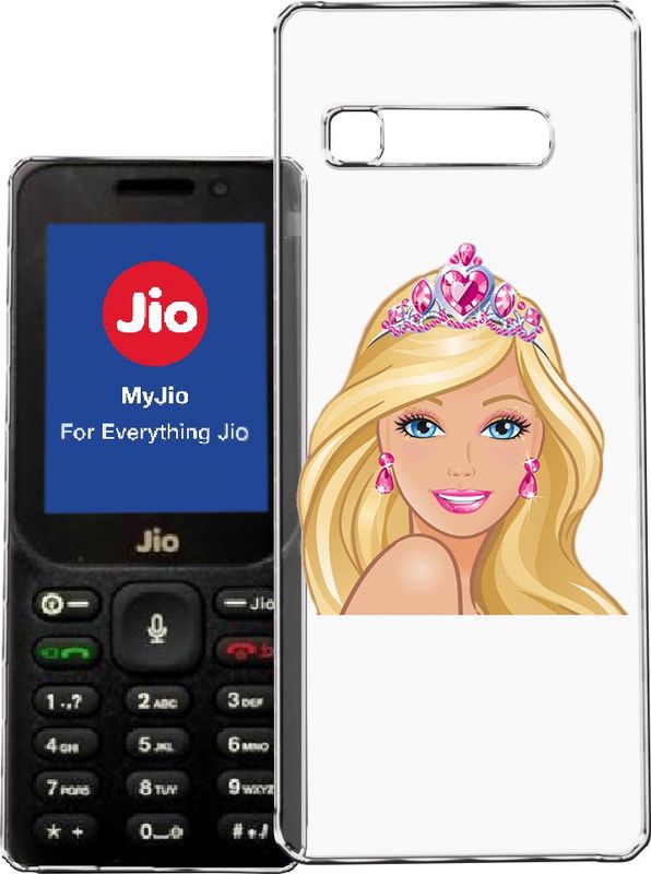 HANIRY Back Cover for Jio F320 / f320 mobile cover | BARBIE | Design | PNG_23  (Multicolor, Flexible, Silicon, Pack of: 1)