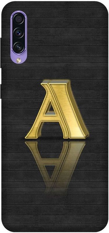 SSMORYA Back Cover for Samsung Galaxy A50s A Alphabet Printed Back Cover  (Multicolor, Waterproof)