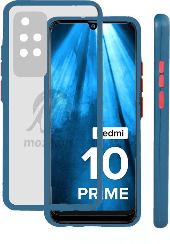 MOZIKON Back Cover for Mi 10 Prime, REDMI 10 Prime  (Green, Pack of: 1)