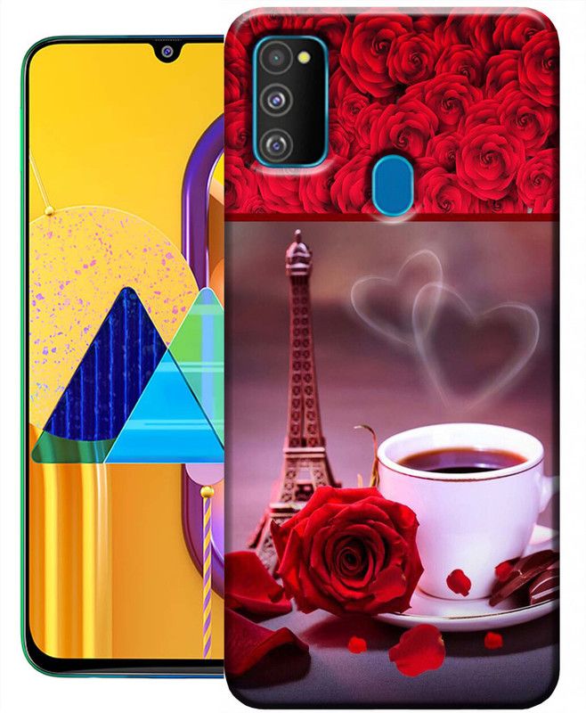 Amstyle Back Cover for Samsung Galaxy M21 Back Cover/ Samsung Galaxy M21 Mobile back cover  (Multicolor, Anti-radiation, Silicon)