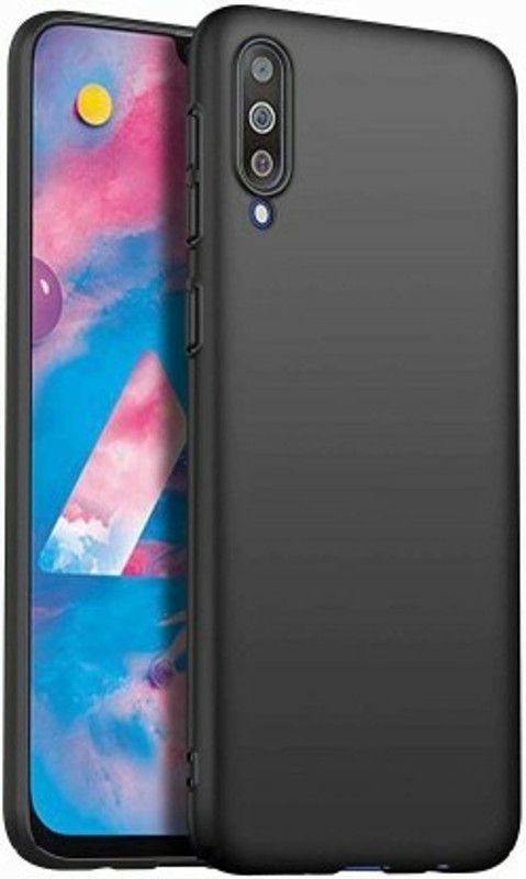 VCASE Back Cover for Samsung Galaxy A70, Samsung Galaxy A70s  (Black, Dual Protection, Silicon)