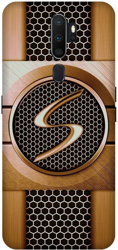 SSMORYA Back Cover for OPPO A5 2020 (Wood S Letter) Printed Back Cover  (Multicolor, Waterproof, Pack of: 1)