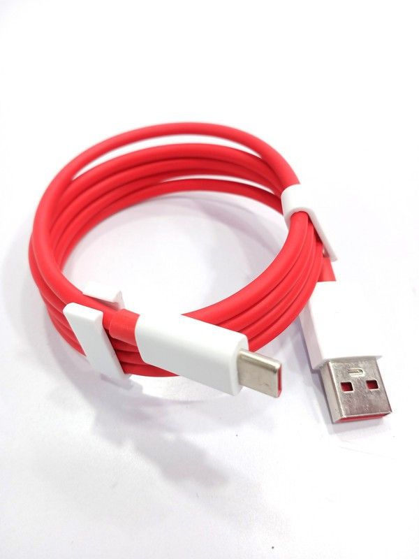 Temfen USB Type C Cable 6.5 A 1.00312999999995 m Copper Braiding Data cable type c to type c  (Compatible with Type-C Cable for Xiaomi Poco F1 Xiaomi Redmi Note 7 Pro | Data Sync Cable, Red, One Cable)