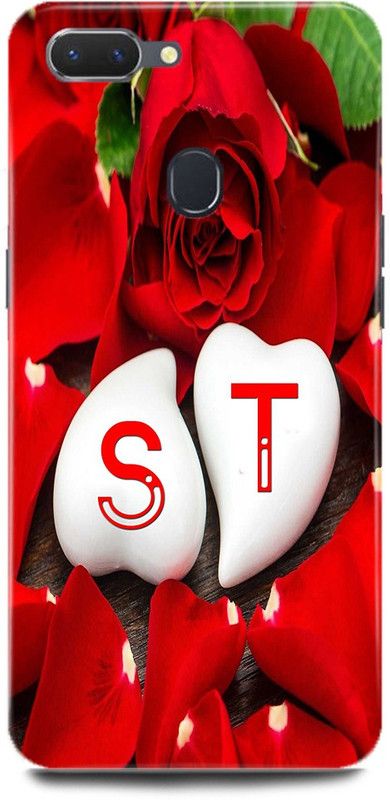 MP ARIES MOBILE COVER Back Cover for OPPO A12/CPH2083,S Loves T Name,S Name, T Letter, Alphabet,S Love T NAME  (Multicolor, Hard Case, Pack of: 1)