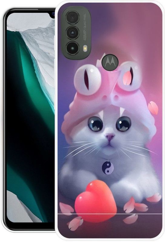 SUPER CASE Back Cover for Moto E433  (Multicolor, Grip Case, Silicon, Pack of: 1)