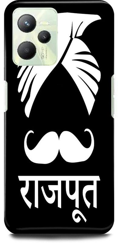 play fast Back Cover for Realme C35, RMX3511 RAJPUT, RAJPOOT, BANNA, JI, BOY  (Black, Hard Case, Pack of: 1)