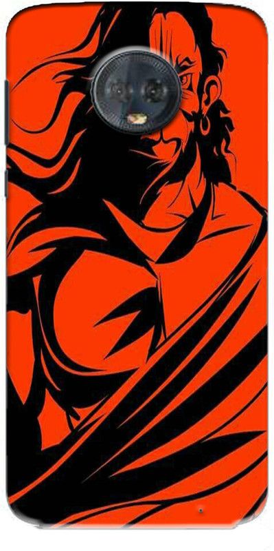 PictoWorld Back Cover for Motorola Moto G6 Plus  (Red, Grip Case, Silicon, Pack of: 1)