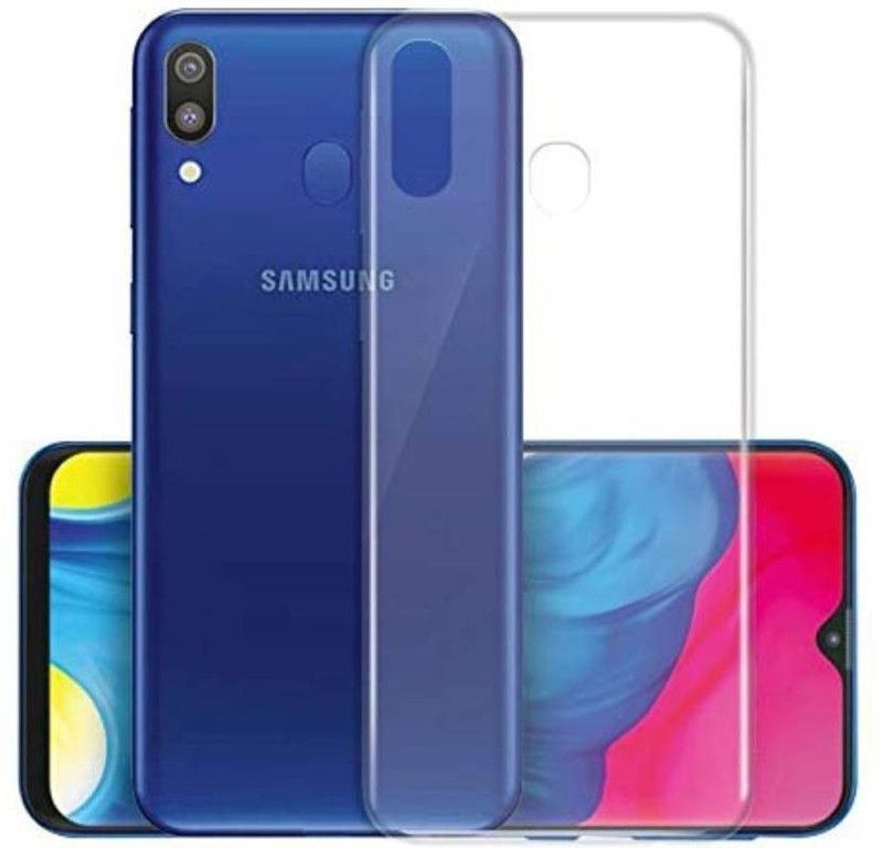 SRT Back Cover for Samsung A20  (Transparent, Pack of: 1)