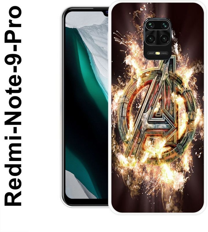 SUPERCASE Back Cover for Redmi Note 9 Pro  (Multicolor, Silicon)