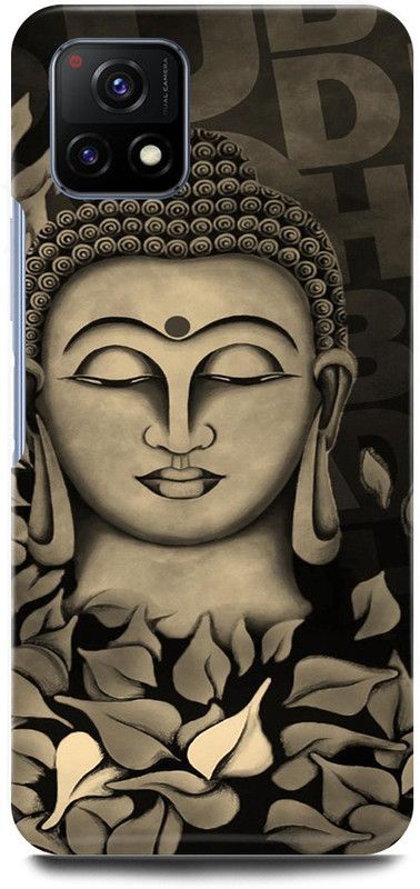 play fast Back Cover for Vivo Y72 5G, V2060 GAUTAM, BUDDHA, GOD, GRAY, NAMO, BUDDHAY  (Grey, Hard Case, Pack of: 1)