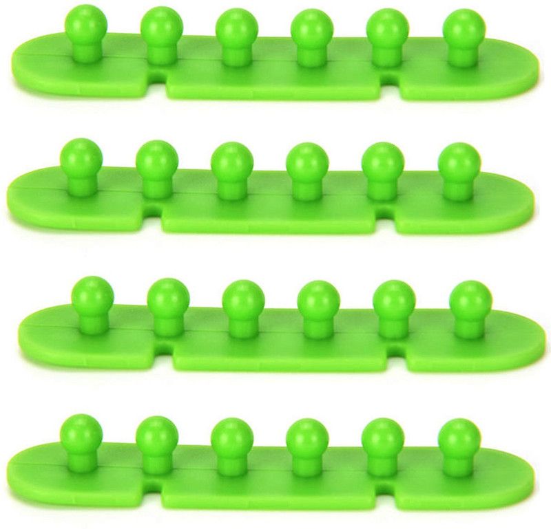 SYGA Cable Plug Holder_Green Cable Protector  (Green)