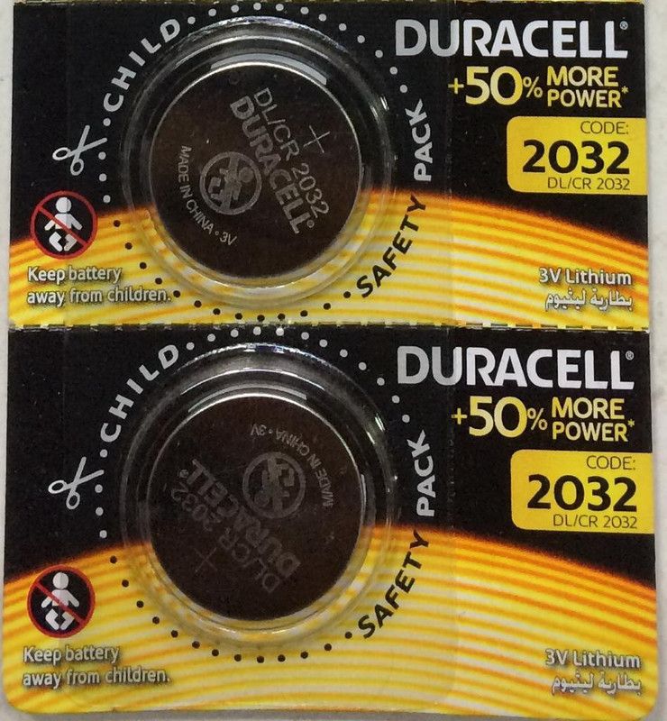 DURACELL Cr 2032 Battery  (Pack of 2)