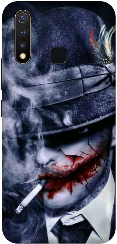 SSMORYA Back Cover for Vivo U20 joker Printed Back Cover  (Multicolor, Waterproof, Pack of: 1)