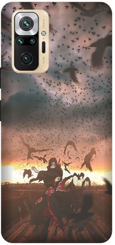 GRAFIQE Back Cover for REDMI Note 10 Pro M2101K6P ITACHI UCHIHA, GIRL, ANIMATION, ANIME, CARTOON  (Multicolor, Shock Proof, Pack of: 1)