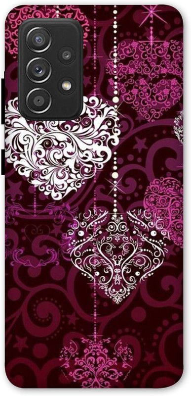 BIMBLE Back Cover for Samsung Galaxy A52  (Red, Hard Case, Pack of: 1)
