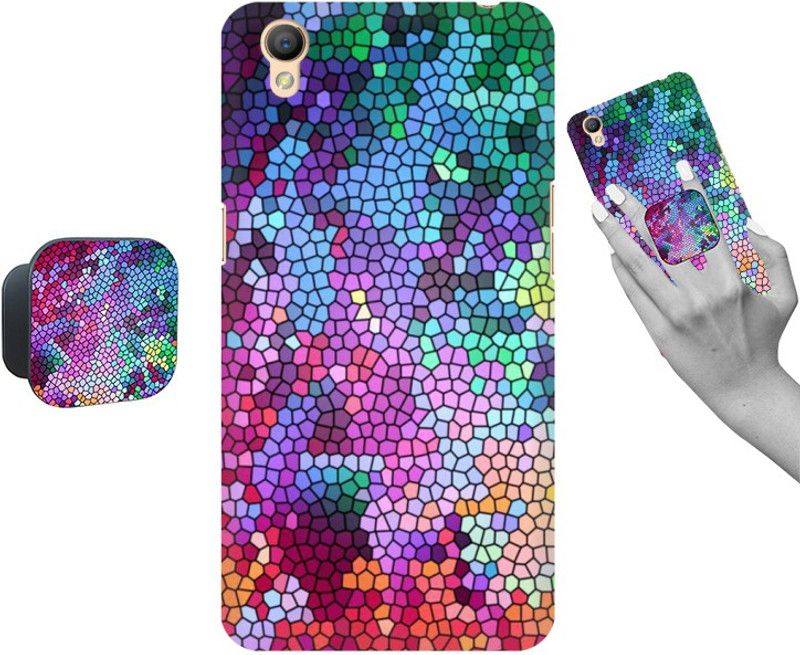 COBIERTAS Back Cover for Oppo A37  (Multicolor, Cases with Holder)