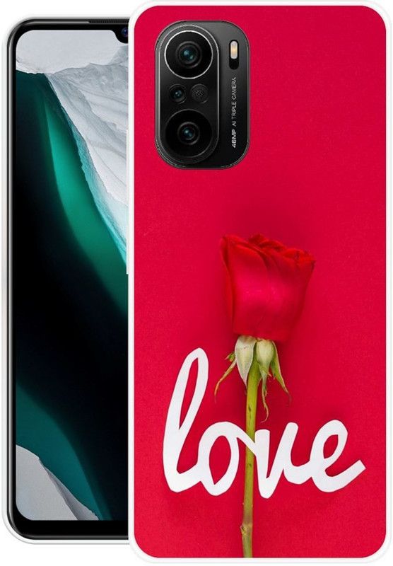 BLUEBUG Back Cover for Mi 11x  (Red, Grip Case, Silicon, Pack of: 1)