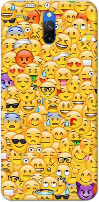 NDCOM Back Cover for Redmi 8A Dual Emogi Printed  (Multicolor, Hard Case, Pack of: 1)