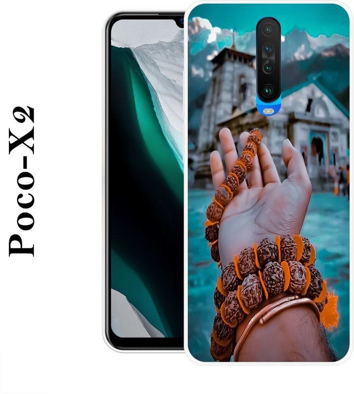 BAGRA Back Cover for Poco X2  (Multicolor, Silicon)