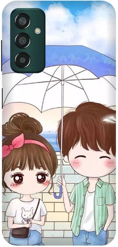play fast Back Cover for SAMSUNG Galaxy F13, CUTE, COUPLE, LOVELY, COUPLE, GIRL, BOY, LOVE  (White, Hard Case, Pack of: 1)