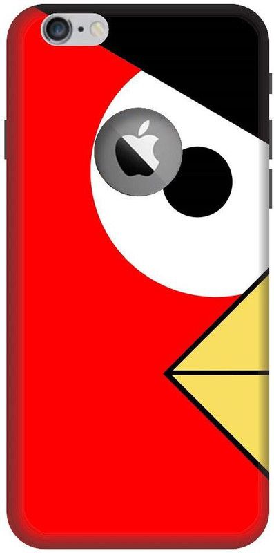 BYXIS Back Cover for iphone 7 cut Angry birds, angry bird game, angry bird red  (Multicolor, Shock Proof, Pack of: 1)