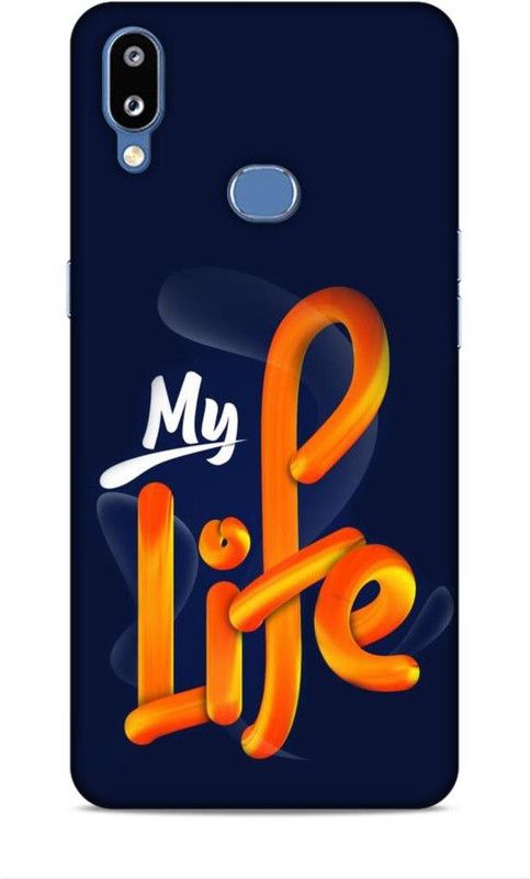 Lucent Crafts Back Cover for Samsung Galaxy M01s  (Blue, 3D Case)
