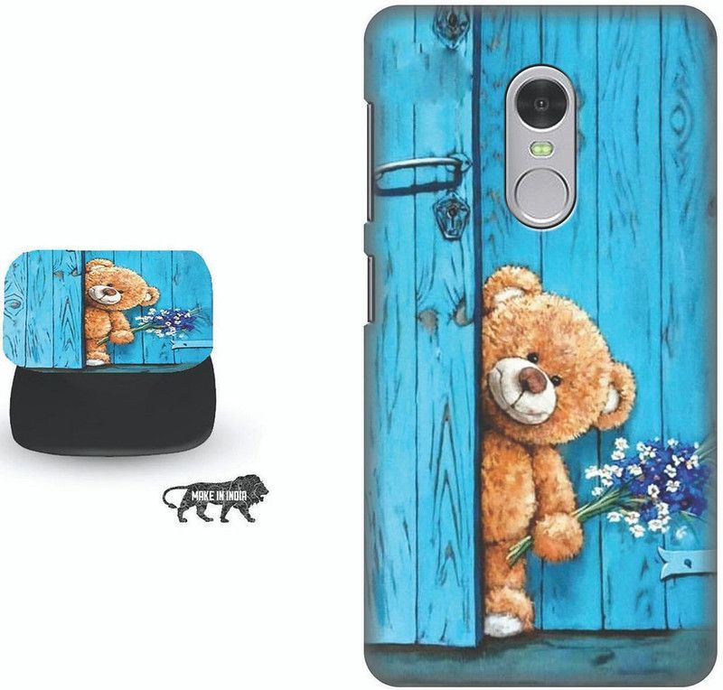 Zappy Back Cover for Mi Redmi Note 4  (Multicolor, Cases with Holder, Pack of: 1)