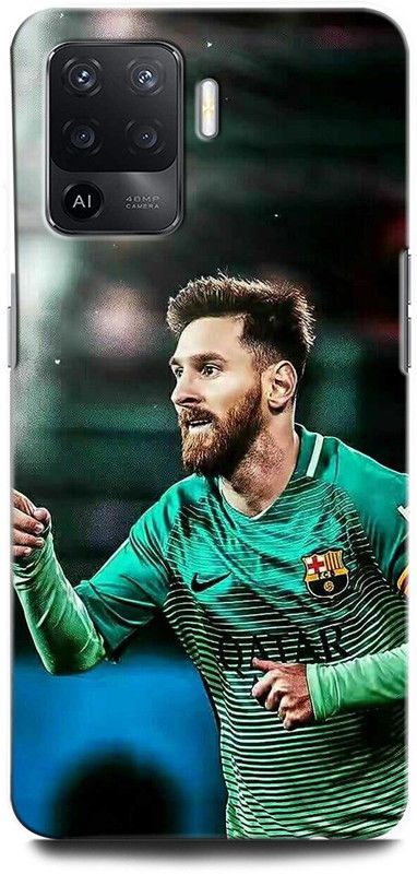 ORBIQE Back Cover for OPPO F19 Pro CPH2285 MESSI, LIONE MESSI, FOTBALL, MESSI 10, BARCELONA, SPORTS  (Multicolor, Hard Case, Pack of: 1)