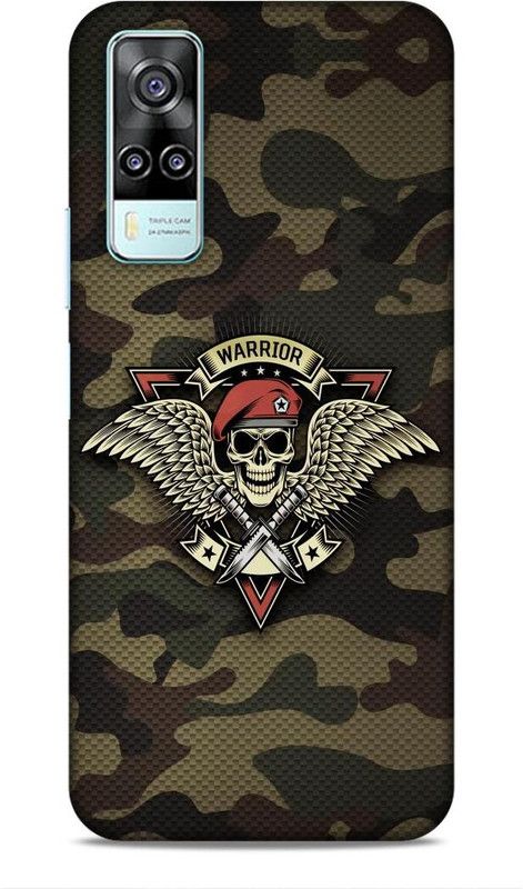 Jellybird Back Cover for Vivo Y31 (2021)  (Multicolor, 3D Case, Pack of: 1)