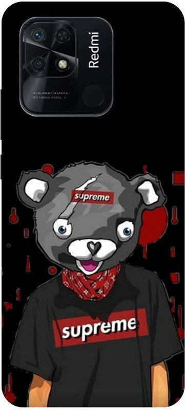 play fast Back Cover for REDMI 10 Power, SUPEREME, SIGN, LOGO, BOY  (Black, Hard Case, Pack of: 1)