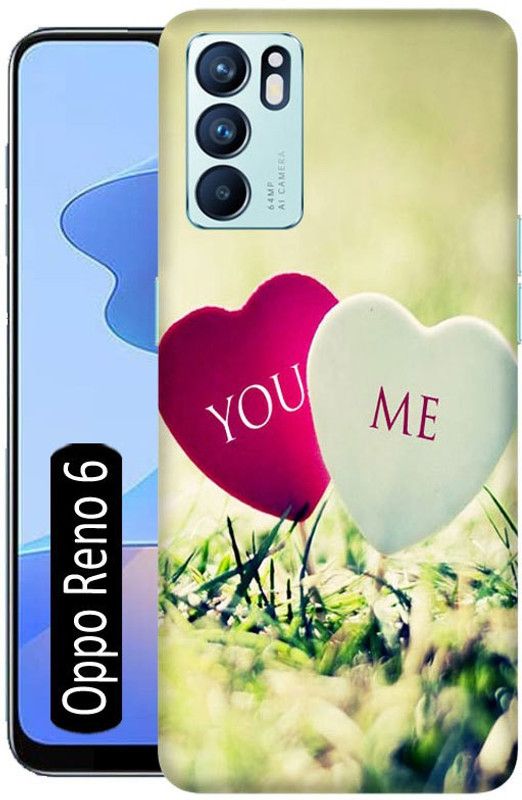 LEEMARA Back Cover for Oppo Reno 6  (Multicolor, 3D Case)