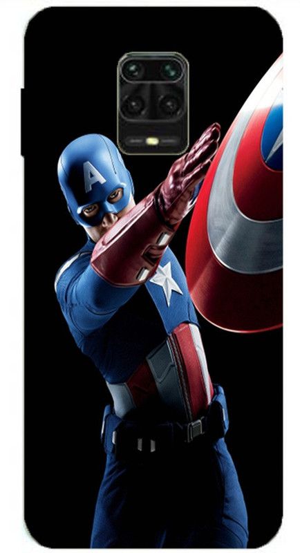 METOO Back Cover for Redmi Note 9 Pro / Redmi Note 9 Pro Max, Avangers, Print : 269  (Multicolor, Dual Protection, Silicon, Pack of: 1)