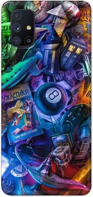 NDCOM Back Cover for Samsung Galaxy M51 Loot Box Printed  (Multicolor, Hard Case, Pack of: 1)