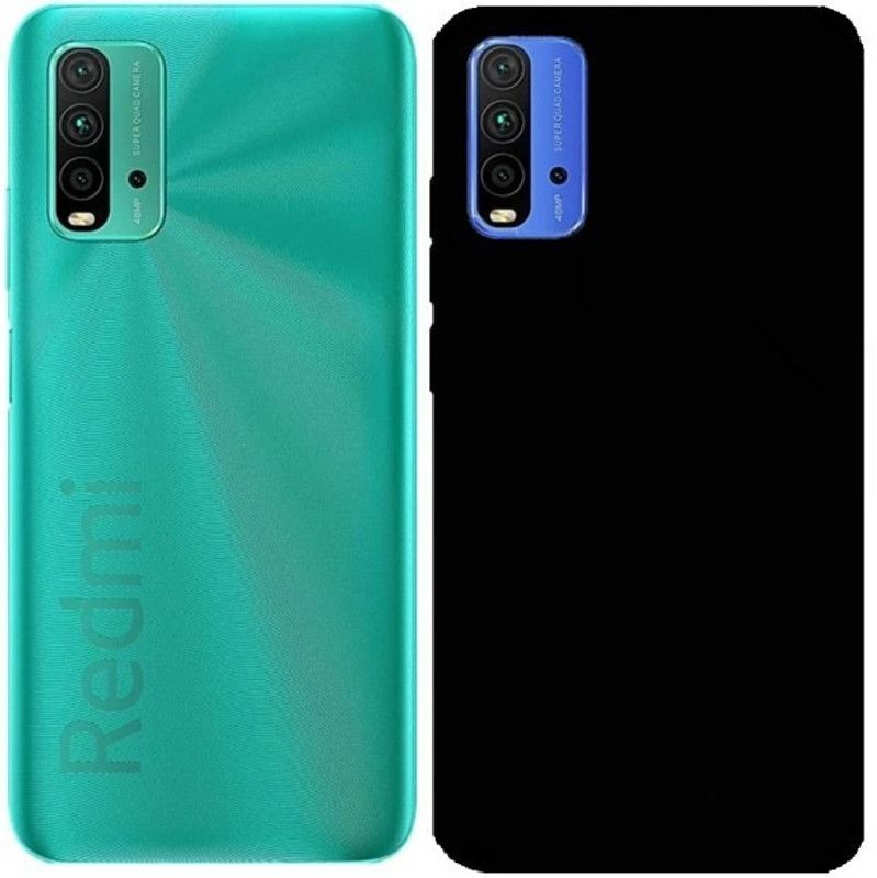 srskt case Back Cover for Redmi 9 Power, Mi Redmi 9 Power  (Black, Matte Finish, Pack of: 1)