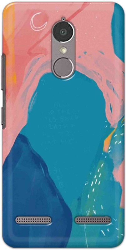 NDCOM Back Cover for Lenovo K6 Power Color Pattern Art Printed  (Multicolor, Hard Case, Pack of: 1)