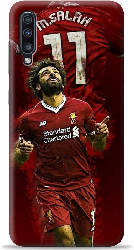 Loffar Back Cover for Samsung Galaxy A70  (Red, Shock Proof)