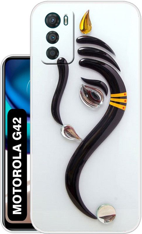 Case Club Back Cover for MOTOROLA g42  (Black, Grey, Grip Case, Silicon, Pack of: 1)