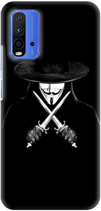 PNBEE Back Cover for Xiaomi Redmi 9T, J19S, M2010J19SG - Devil Print  (Multicolor, Hard Case, Pack of: 1)