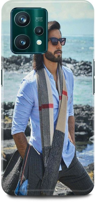 FIKORA Back Cover for Realme 9 Pro 5G, RANVEER, SINGH, BOLLYWOOD, ACTOR  (White, Hard Case, Pack of: 1)