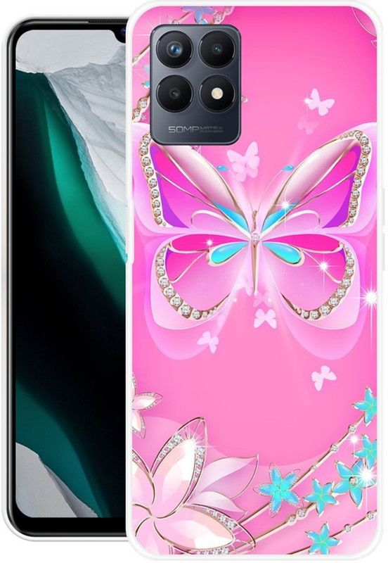 REALKING Back Cover for Realme Narzo 50  (Multicolor, Grip Case, Silicon)