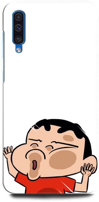 ORBIQE Back Cover for SAMSUNG Galaxy A50s SHINCHAN, CARTOON. FUNNY, CUTE, SHINCHAN  (Multicolor, Hard Case, Pack of: 1)