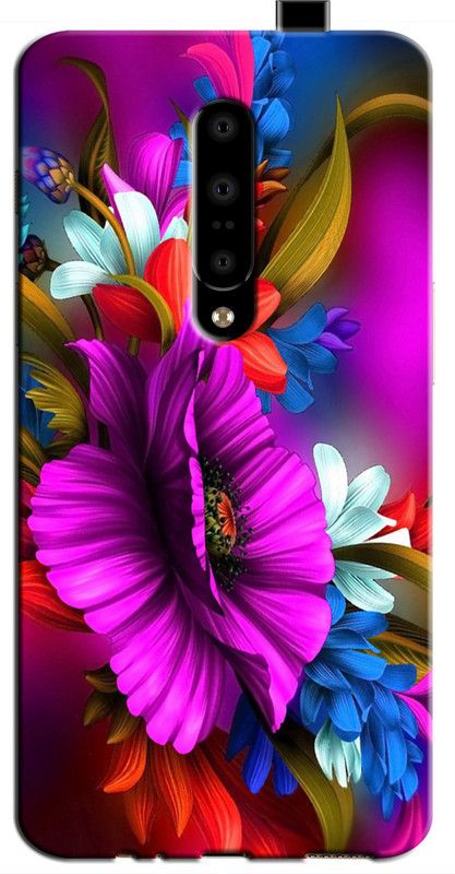 Coolcase Back Cover for OnePlus 7 Pro  (Multicolor, Grip Case, Silicon)