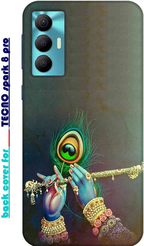 KLC Back Cover for Tecno Spark 8 Pro  (Multicolor, Grip Case, Silicon, Pack of: 1)